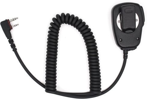 Hm-186ls Small Speaker Microphone for Icom ID-31A ID-51A ID-52A IP100H IP501H with Right Angle 2-Pin Connector