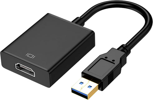 USB to HDMI Adapter for Monitor - HDMI USB Converter for Laptop MacBook Pro, Multiple Monitors