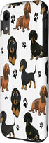 iPhone XR Dachshund Case Funny Gift for Cute Dog Lovers Case