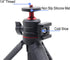 Anntery Sony,Canon,Nikon,Fujifilm,Panasonic,Black-A028 Camera Tripod Flexible for Mini Desktop Table Tripod Extendable