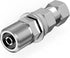 Heavy Duty CB Antenna Stud Mount Adapter - Copper Nickel Plated with SO-239 Connector for 3/8 x 24 Threads