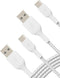 Belkin BoostCharge Braided USB-C to USB-A Charging Cable (3.3ft/1M) for iPhone 15 Series, Samsung Galaxy S24 Series,