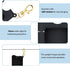 VANEST Silicone Case Compatible with Noshinku Pocket Hand Sanitizer, Protective Case with Keychain for Refillable