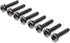 Replacement Screws - 1 Set of Metric Screws (Model RS-198358) Pan Head - Philips Drive - Black Plated (Pack of 8)