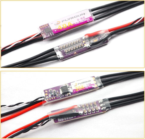 Generic 30A/40A 2-6S AM32 Programmable (30A JeeFly Brushless ESC LiPo Electronic Speed Controller No BEC with Firmware