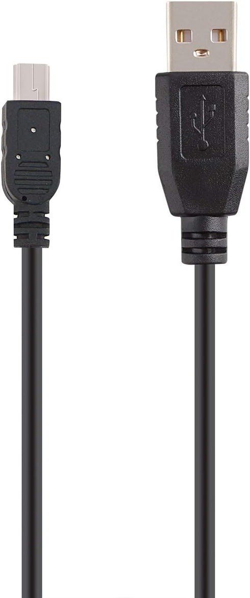 PASOW Mini USB 2.0 Charging Cable A-Male to Mini-B for Dash Cam, 16FT, Straight