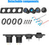4 in 1-12V USB Outlet RV Accessories, PD3.0 & Dual QC3.0 Car USB Port Aluminum Charger with Lighted 150W Socket