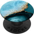 Elegant Blue Agate Pattern PopSockets Standard PopGrip