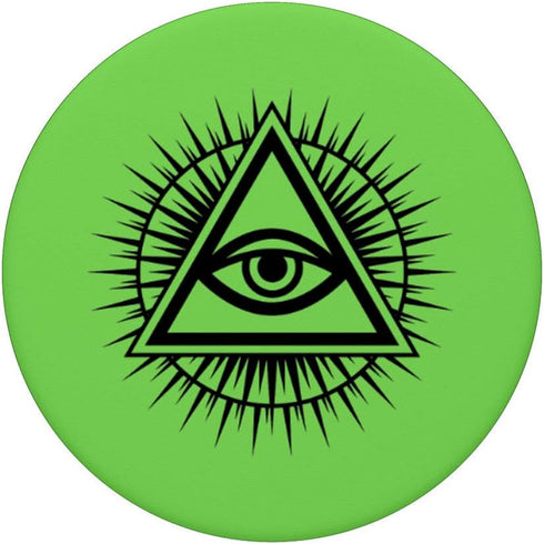 All Seeing Eye Third Eye Conspiracy Design - PopSockets PopGrip for Phones & Tablets
