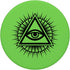 All Seeing Eye Third Eye Conspiracy Design - PopSockets PopGrip for Phones & Tablets