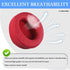 Quick Fit Replacement Earpads for Sony MDR-XB950BT XB950B1 XB950N1 XB950AP Bluetooth Headphones (Red)