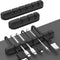 AhaStyle 3 Pack Cable Clips, Self-Adhesive Cord Holders for Desktop Organizing USB and Power Cords