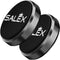 Magnetic Phone Mounts 2 Pack with 3M Adhesive - Black Flat Cell Phone Holder for Car Dashboard, Wall, Mirror.