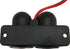 Custom Accessories Compatible with Smartphones - 18003 12V Dual USB Under Dash Mount in Black