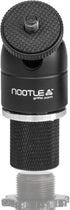GRIFITI NOOTLE MUSIC MIC STAND ADAPTOR, 5/8” 27 Female to 1/4” 20 Male with Mini Ball Head for Cameras