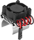 1/18 VGEBY RC Motor Cooling Fan, Efficient Heat Dissipation Compact Design Scale Heatsink Accessory for RC Enthusiasts