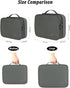 MATEIN Electronics Organizer Travel Case, Large Cable Storage Bag, Water Resistant Carrying Case with Handle for iPad