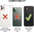 iPhone 11 Case with Card Holder, Protective Wallet Case with Credit Card Slot - Grey