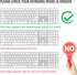 Silicone Keyboard Cover for Apple Magic Keyboard with Numeric Keypad MQ052LL/A (A1843), US Layout, Black