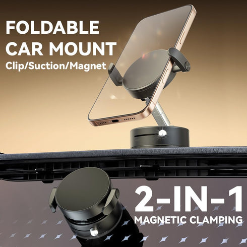 ROARADE 4-7") Universal Phone Holder for Car/Dashboard/Desk Adjustable & Foldable Phone Stand Compatible with Magnetic