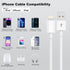 Car Apple Carplay Cable, 3FT Charger Cord, USB A to Lightning Cable for iPhone 14/13/12/11 Pro Max