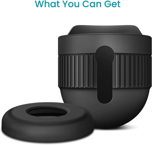Fintie Silicone Skins Cover for Nest Cam Outdoor Or Indoor (Battery) 2021 - Weather Protective Camouflaged Case for