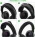 Geekria Flex Fabric Headband Cover for Plantronics BackBeat PRO, PRO+, PRO 2, Wireless Noise Canceling Headphones, Head