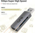 uni SD Card Reader, USB 3.0 SD Card Adapter High-Speed Micro SD Memory Card Reader Support SD/Micro SD/TF/SDHC/SDXC/MMC/UHS-I Card Compatible with Mac, Win, Linux, PC, Laptop, Chromebook, Camera by uni