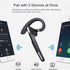 Generic Headset, Headset Bluetooth Bluetooth Earpiece with Noise-Reducing Mic, Wireless Hands-Free for Phone Calls