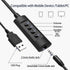 GEEKRIA USB Headset with Mic | Wired Headphone for PC, Laptop, Tablet | Noise Cancelling Microphone (Black)