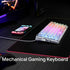 RisoPhy Keyboards,81-Key 80% Mechanical Gaming Keyboard, Tri-Mode Bluetooth/Wireless/Wired, RGB Backlit Fully