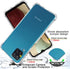 Samsung Galaxy A12 Case with Screen Protector, Shockproof Crystal Clear Slim Soft TPU Protective Cover