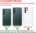 2 Set Back Camera Lens Replacement for Samsung Galaxy S22 and 22+ Plus with Professional Repair Tool Kit and
