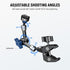 NEEWER 7" Articulating Magic Arm Clamp Mount with Super Clamp for DSLR and Action Camera