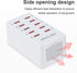 USB Charger 10-Ports, USB Charging Station for Multiple Devices, Power Hub Strip, Smart Plug Charging Dock for iPhone