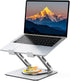 RIWUCT 360 Rotatable Laptop Stand for Desk Adjustable Height, Ergonomic Laptop Riser