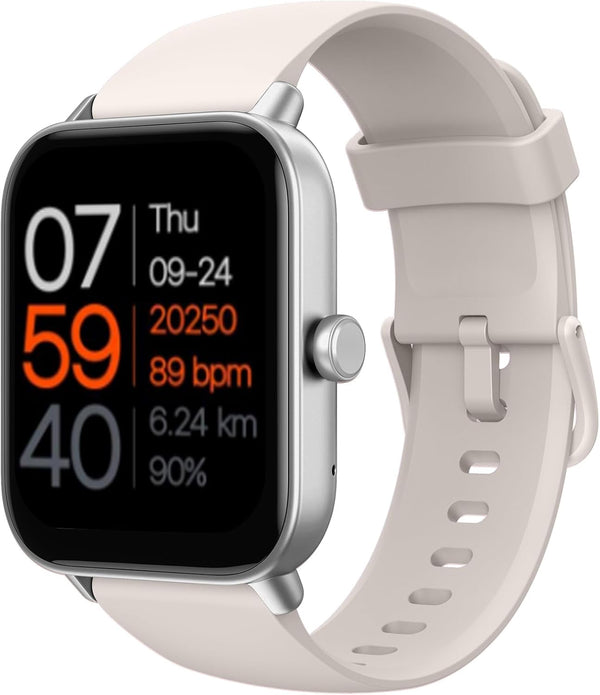 Smart Watch for Women with Alexa, 1.8" IP68 Fitness Tracker, Heart Rate/Sleep Tracker, Compatible with Android & iOS