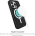 ZAGG Manhattan Snap Case for iPhone 15 Pro Max, Premium Silicone, Durable Graphene Material, Sage Green