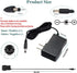 YOOFONE 12V 1A 100-240V 12V 1Amp 12V 5.5x2.5mm Power Supply AC Adapter to Power Adapter Converter DC Power Cord