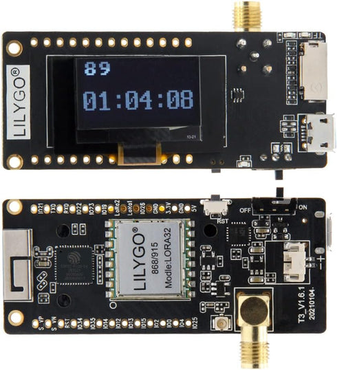 LILYGO LoRa32 915Mhz ESP32 Development Board OLED 0.96 Inch SD Card BLE WiFi