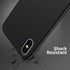 OTOFLY Premium Soft Silicone Bumper Case for iPhone X, Full-Body Protective, Black