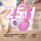 SHON Kids Wireless On-Ear Headphones, Pink Foldable Stereo with 3.5mm Jack, Wired Headphones for