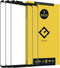 CENTAURUS Replacement Tempered Glass Screen Protector for L-G V30, 3 Pack, HD Full Coverage