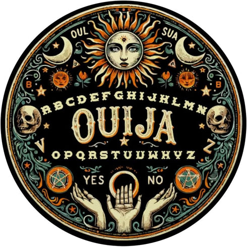 Ouija Board Paranormal Spirit Board Occult Halloween PopSockets Standard PopGrip