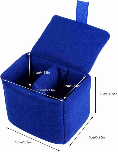 Zerone Camera Bag Insert, Waterproof Camera Bag, Shockproof Padded DSLR Camera Bags Insert Case, Organizer with Hook