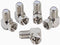 Right Angle Coax Connector, 5 Pack F Type 90 Degree Coaxial Male to Female Cable Connector