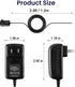 Xzrucst 8V D.C.8V 500mA 8 8VDC AC/DC Adapter for Input: Volt The Plane Toy Kid's Ride on Toys Electric Battery-Powered
