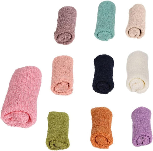 LABRIMP Photography Stretch Wrap Light Purple for Photoshoots Versatile Swaddle with Nubby