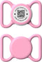 QR Code Airtag Holder, Waterproof Full Body Protection Anti-Lost Air Tag Case, Scan QR Code Send Location Alert Email,