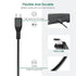 5ft X100 EZ400 D7 Programmer Micro USB Charging & Sync Cable Cord Replacement for XTOOL Auto Key Diagnostic Scanner